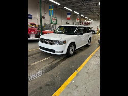Oxford White 2019 Ford Flex SEL