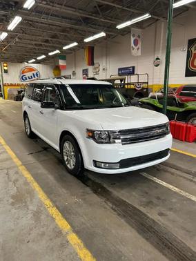Oxford White 2019 Ford Flex SEL