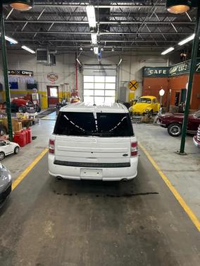 Oxford White 2019 Ford Flex SEL