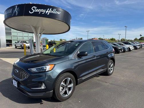 Stone Blue Metallic 2024 Ford Edge SEL