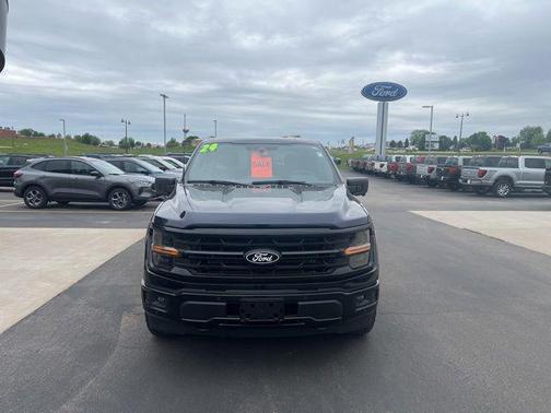 Antimatter Blue Metallic 2024 Ford F-150 XLT