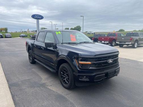 Antimatter Blue Metallic 2024 Ford F-150 XLT