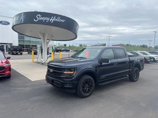 Antimatter Blue Metallic 2024 Ford F-150 XLT