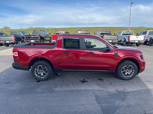 Ruby Red Metallic Tinted Clearcoat 2026 Ford Maverick XLT