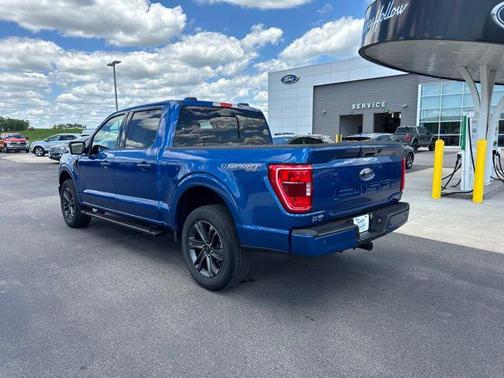 Atlas Blue Metallic 2023 Ford F-150 XLT