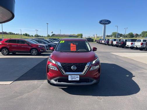 Scarlet Ember Tintcoat 2023 Nissan Rogue SV