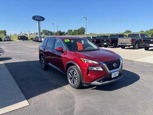 Scarlet Ember Tintcoat 2023 Nissan Rogue SV