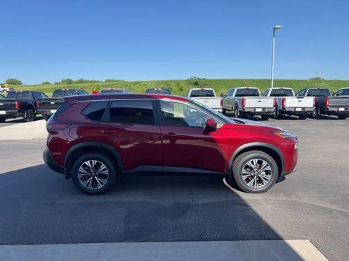 Scarlet Ember Tintcoat 2023 Nissan Rogue SV