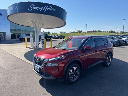Scarlet Ember Tintcoat 2023 Nissan Rogue SV