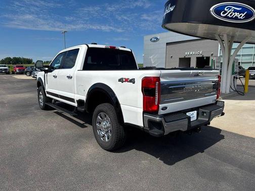 Star White Metallic Tri-Coat 2024 Ford F-350 King Ranch
