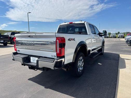 Star White Metallic Tri-Coat 2024 Ford F-350 King Ranch