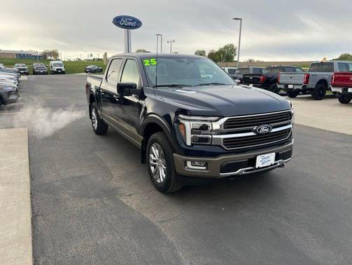 Antimatter Blue Metallic 2025 Ford F-150 King Ranch