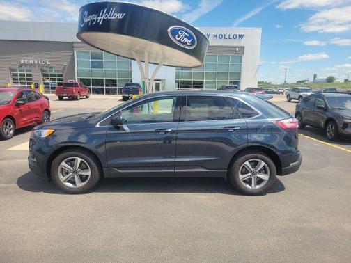 Stone Blue Metallic 2024 Ford Edge SEL