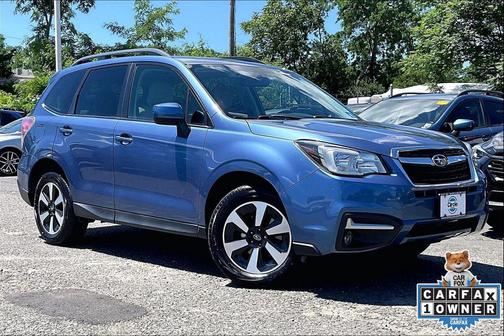 Quartz Blue Pearl 2018 Subaru Forester 2.5i Premium