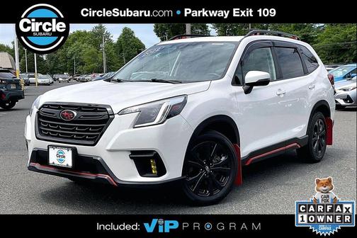 Crystal White Pearl 2022 Subaru Forester Sport