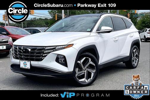 Quartz White 2022 Hyundai TUCSON Limited