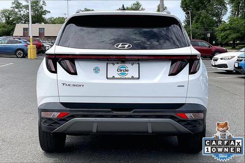 Quartz White 2022 Hyundai TUCSON Limited