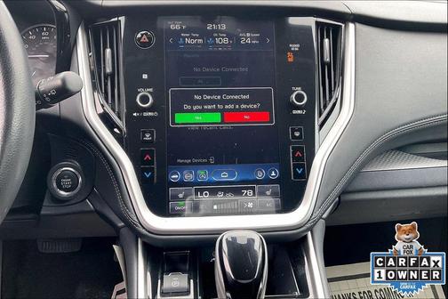 Crystal Black Silica 2023 Subaru Outback Premium