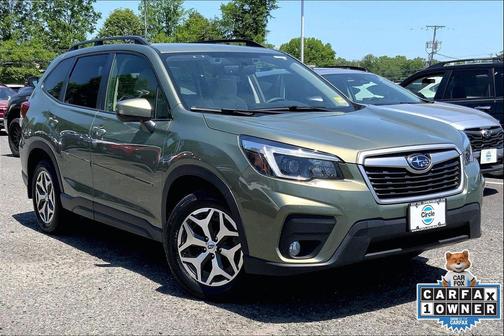 Jasper Green Metallic 2021 Subaru Forester Premium