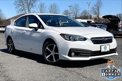 Crystal White Pearl 2023 Subaru Impreza Premium