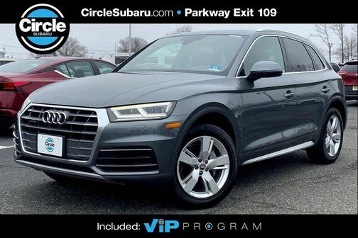 Monsoon Gray Metallic 2018 Audi Q5 2.0T Tech Premium