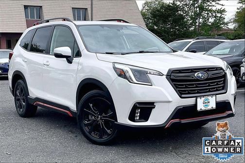 Crystal White Pearl 2024 Subaru Forester Sport