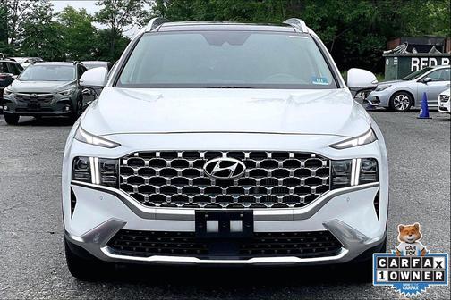 Quartz White 2021 Hyundai SANTA FE Limited