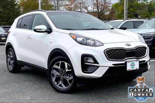 Snow White Pearl 2020 Kia Sportage EX
