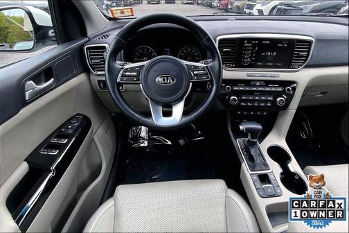 Snow White Pearl 2020 Kia Sportage EX