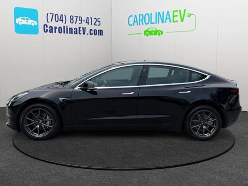 Solid Black 2019 Tesla Model 3 Long Range