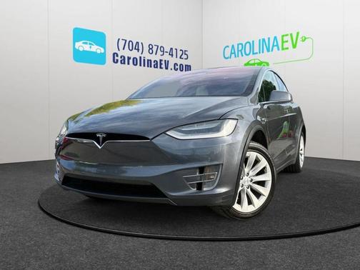 Gray 2017 Tesla Model X 100D
