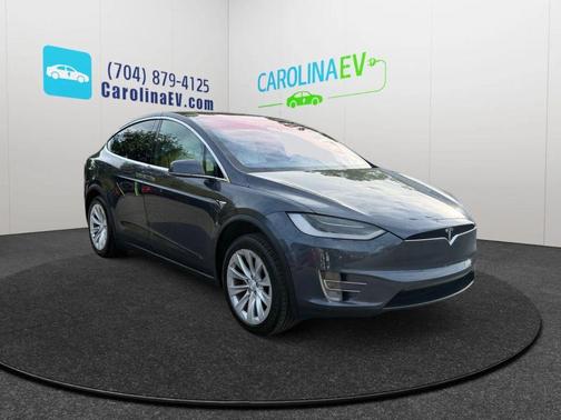 Gray 2017 Tesla Model X 100D