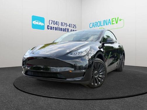 Solid Black 2023 Tesla Model Y Long Range Dual Motor All-Wheel Drive