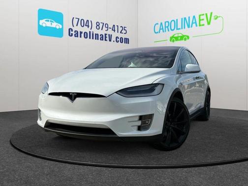 Pearl White Multi-Coat 2019 Tesla Model X Long Range
