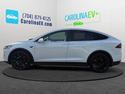 Pearl White Multi-Coat 2019 Tesla Model X Long Range