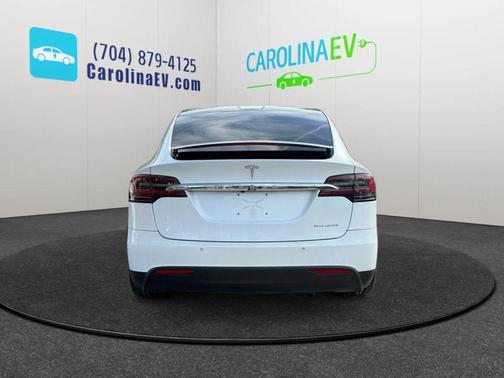 Pearl White Multi-Coat 2019 Tesla Model X Long Range