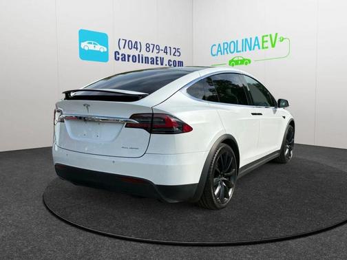 Pearl White Multi-Coat 2019 Tesla Model X Long Range