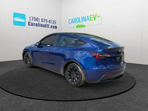 Deep Blue Metallic 2021 Tesla Model Y Long Range Dual Motor All-Wheel Drive