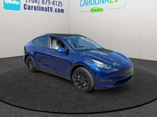Deep Blue Metallic 2021 Tesla Model Y Long Range Dual Motor All-Wheel Drive