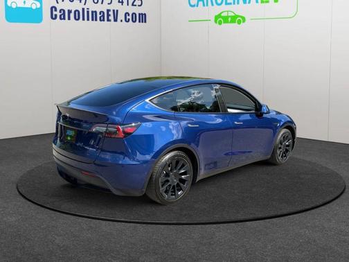 Deep Blue Metallic 2021 Tesla Model Y Long Range Dual Motor All-Wheel Drive