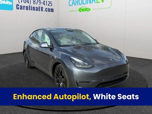 Gray 2023 Tesla Model Y Performance Dual Motor All-Wheel Drive
