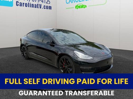 Black 2020 Tesla Model 3 Performance