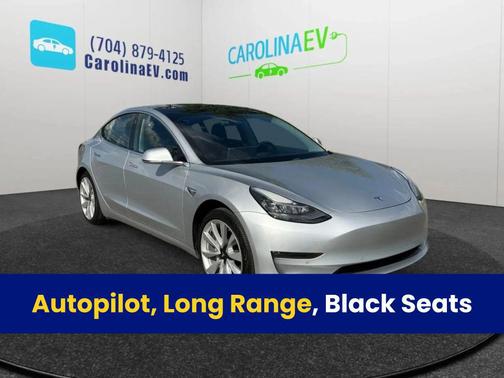 Silver 2018 Tesla Model 3 Long Range