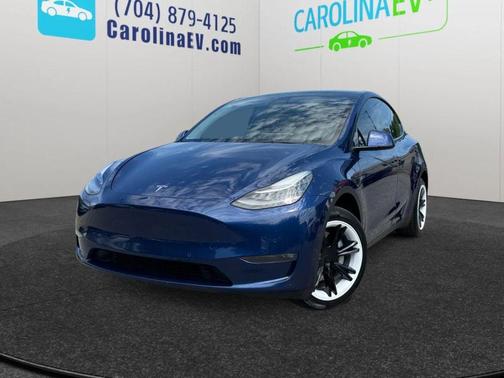 Deep Blue Metallic 2021 Tesla Model Y Long Range Dual Motor All-Wheel Drive