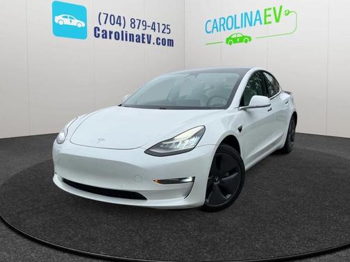 Pearl White Multi-Coat 2020 Tesla Model 3 Long Range
