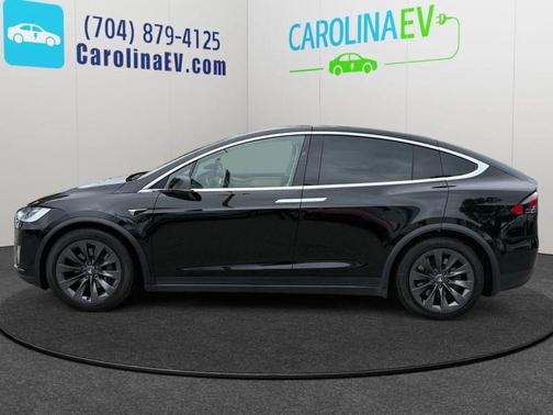 Black 2018 Tesla Model X 75D