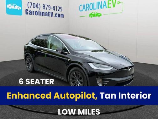 Black 2018 Tesla Model X 75D