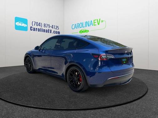 Blue 2021 Tesla Model Y Performance Dual Motor All-Wheel Drive