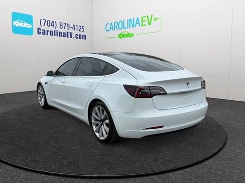 Pearl White Multi-Coat 2018 Tesla Model 3 Long Range