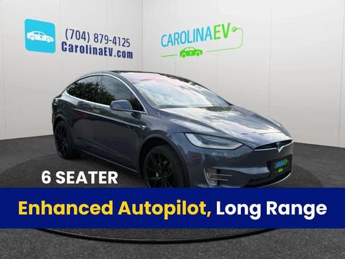 Gray 2019 Tesla Model X Long Range